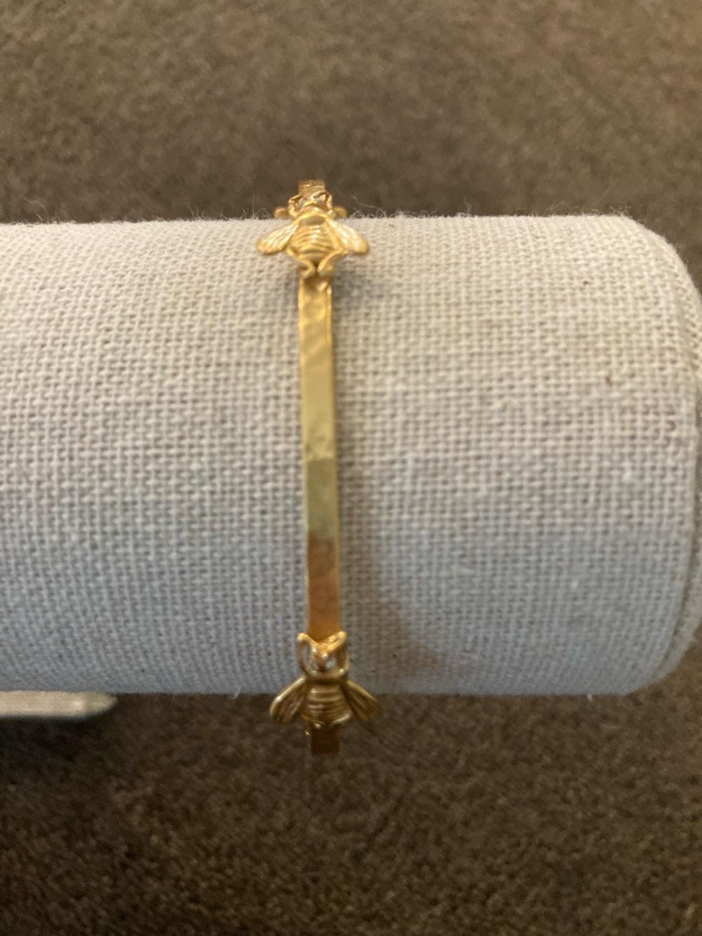 Julie Vos Gold Bee bangle Bracelet.